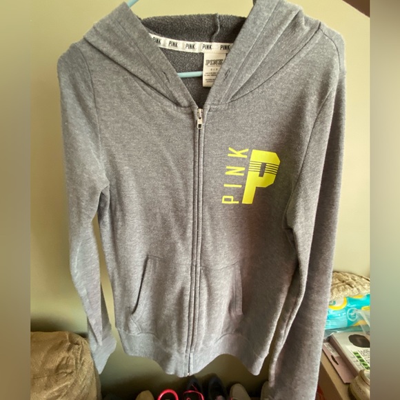 PINK Victoria's Secret Sweaters - PINK zip-up